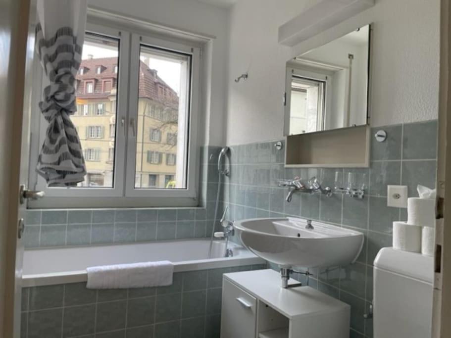 Cozy, Sunny, City Center 1 Bedroom Flat Zürich Eksteriør bilde